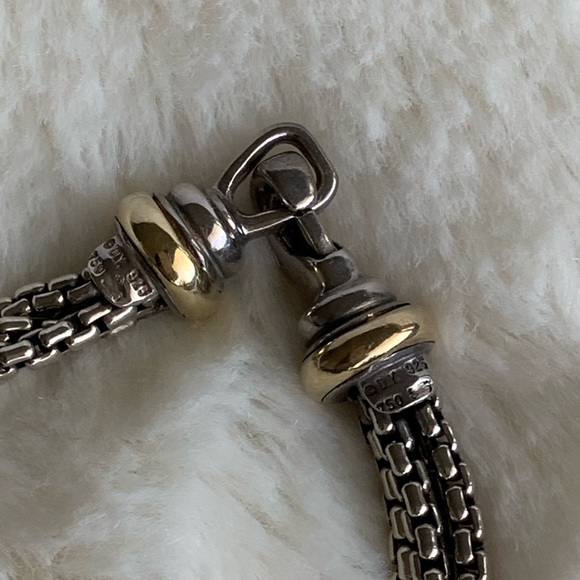 David Yurman layered Pave Diamond Necklace (ONLY) - Picture 4 of 8